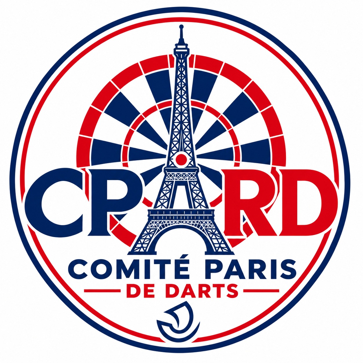 Logo original CPARD — Comité Paris de Darts